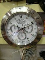 Rolex Display Wall clock / SS White Cosmograph Daytona